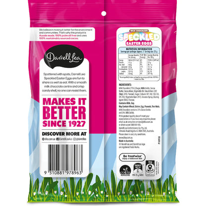 Darrell Lea Milk Chocolate Speckled Easter Eggs | 120g