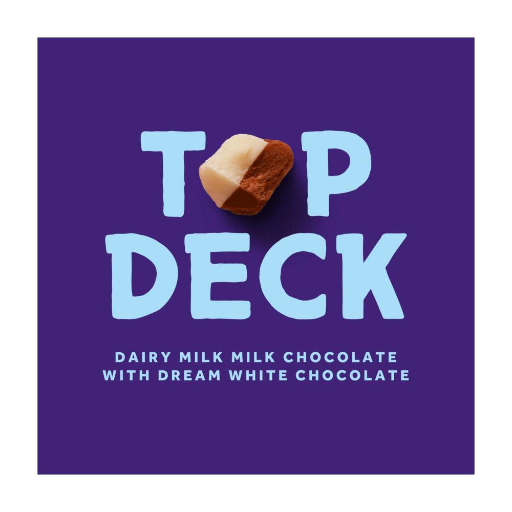 Giant Cadbury Dairy Milk Top Deck Chocolate Block | 340g