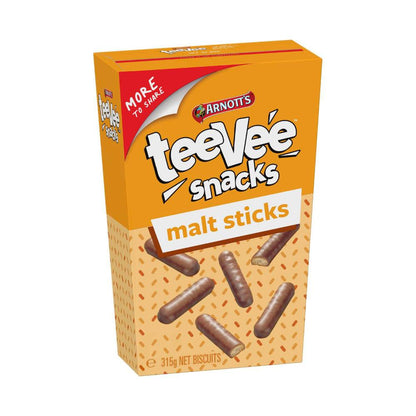 Arnotts TeeVee Snacks Malt Sticks Biscuits | 315g