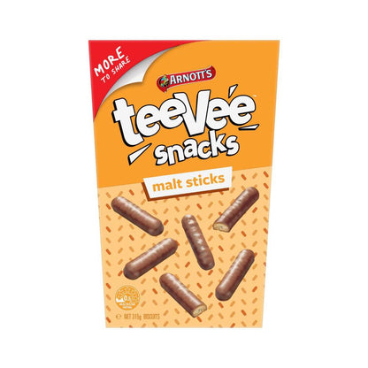 Arnotts TeeVee Snacks Malt Sticks Biscuits | 315g