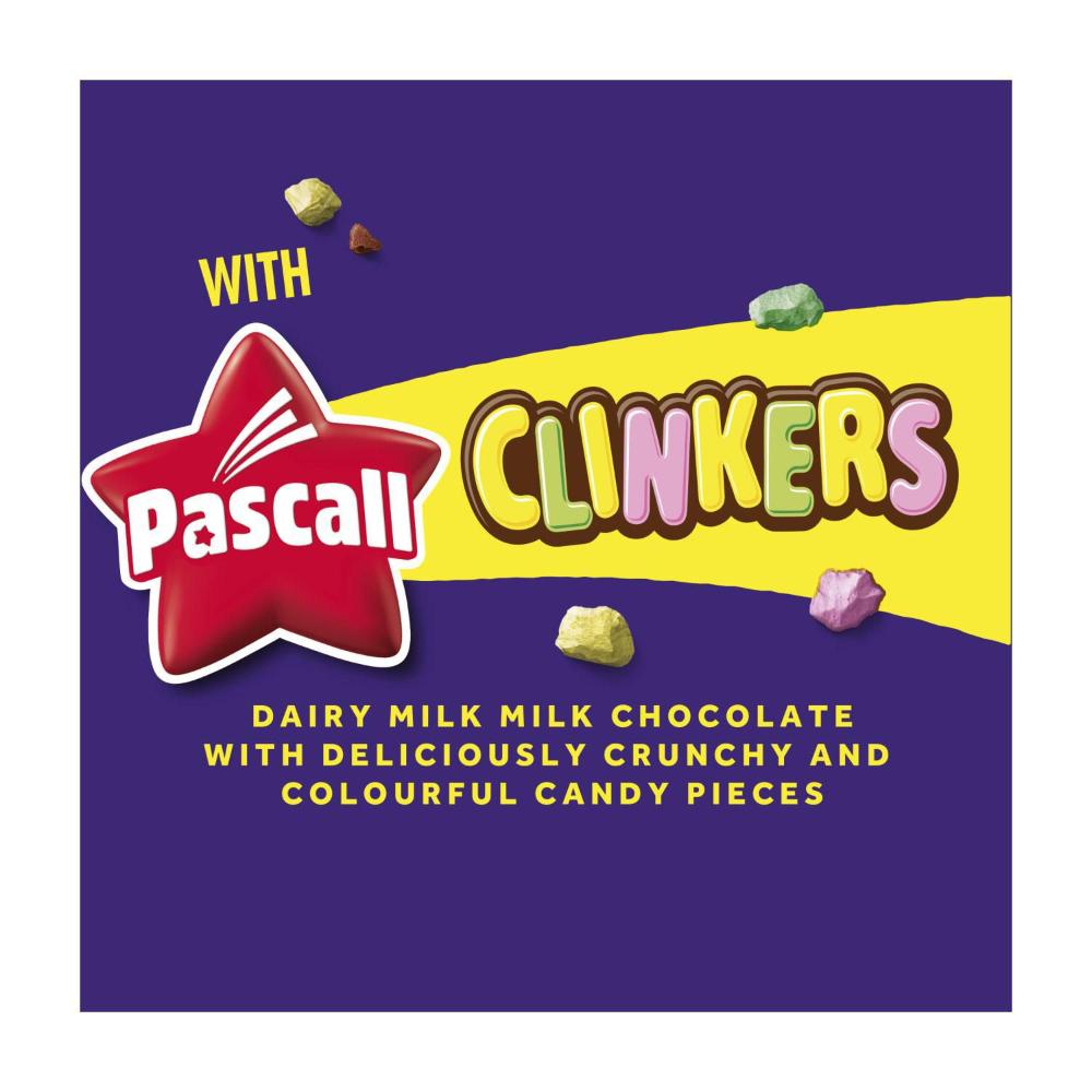 Pascall Cadbury Clinkers Chocolate Block | 180g
