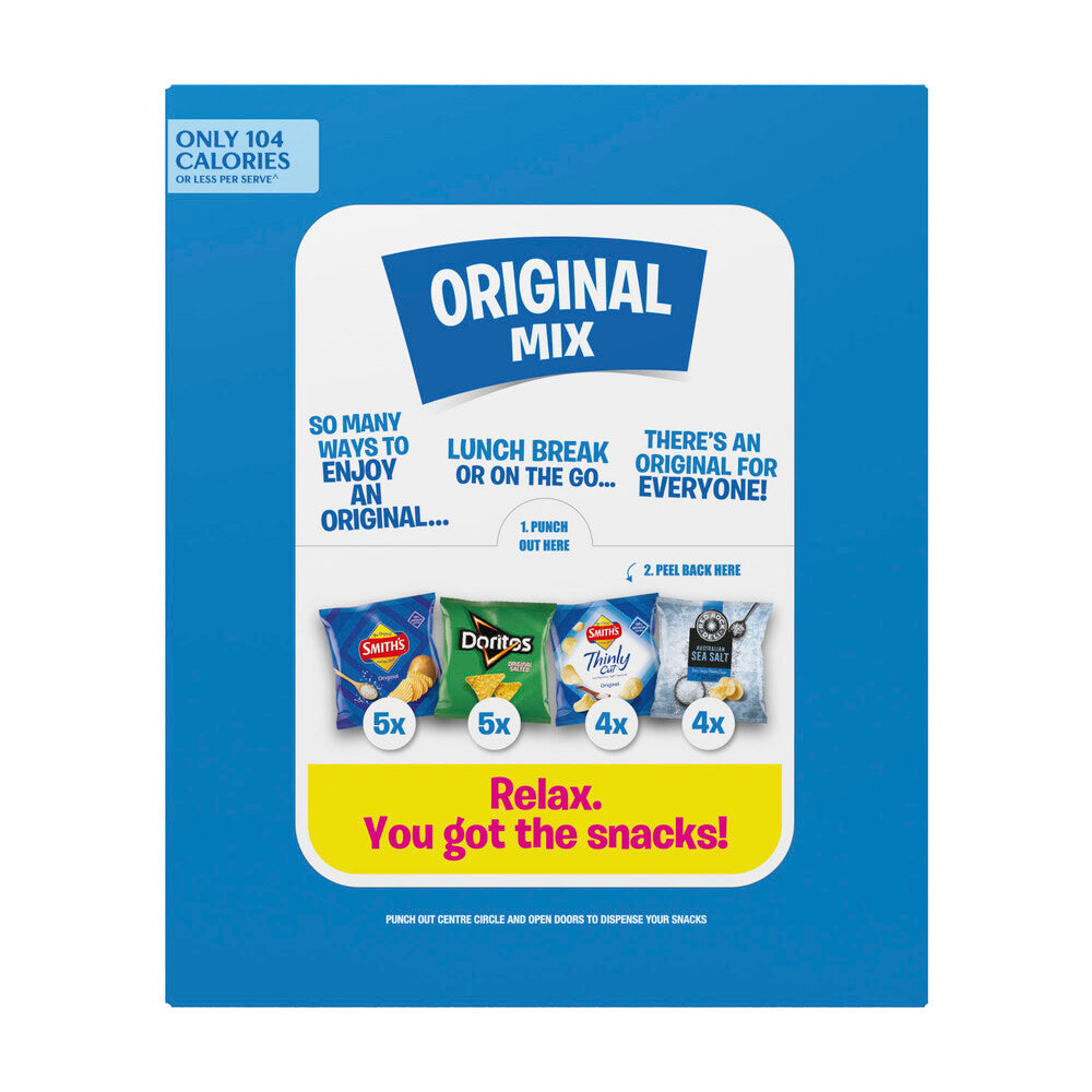 Smiths Original Mix Salted Chip Variety Multipack 18 Pack | 346g