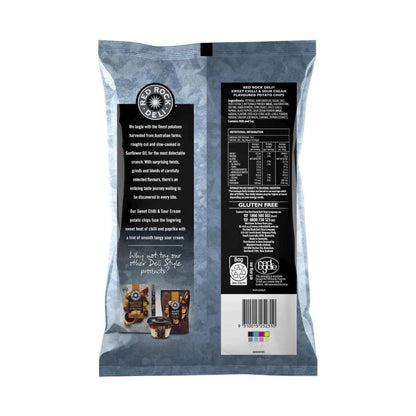 Red Rock Deli Potato Chips Party Bag Sweet Chilli & Sour Cream | 290g