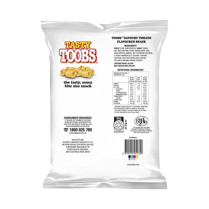 Tasty Toobs Tangy Puff Chips Share Pack | 150g