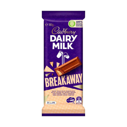 Cadbury Breakaway Chocolate Block | 180g