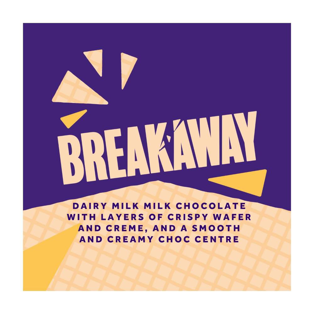 Cadbury Breakaway Chocolate Block | 180g