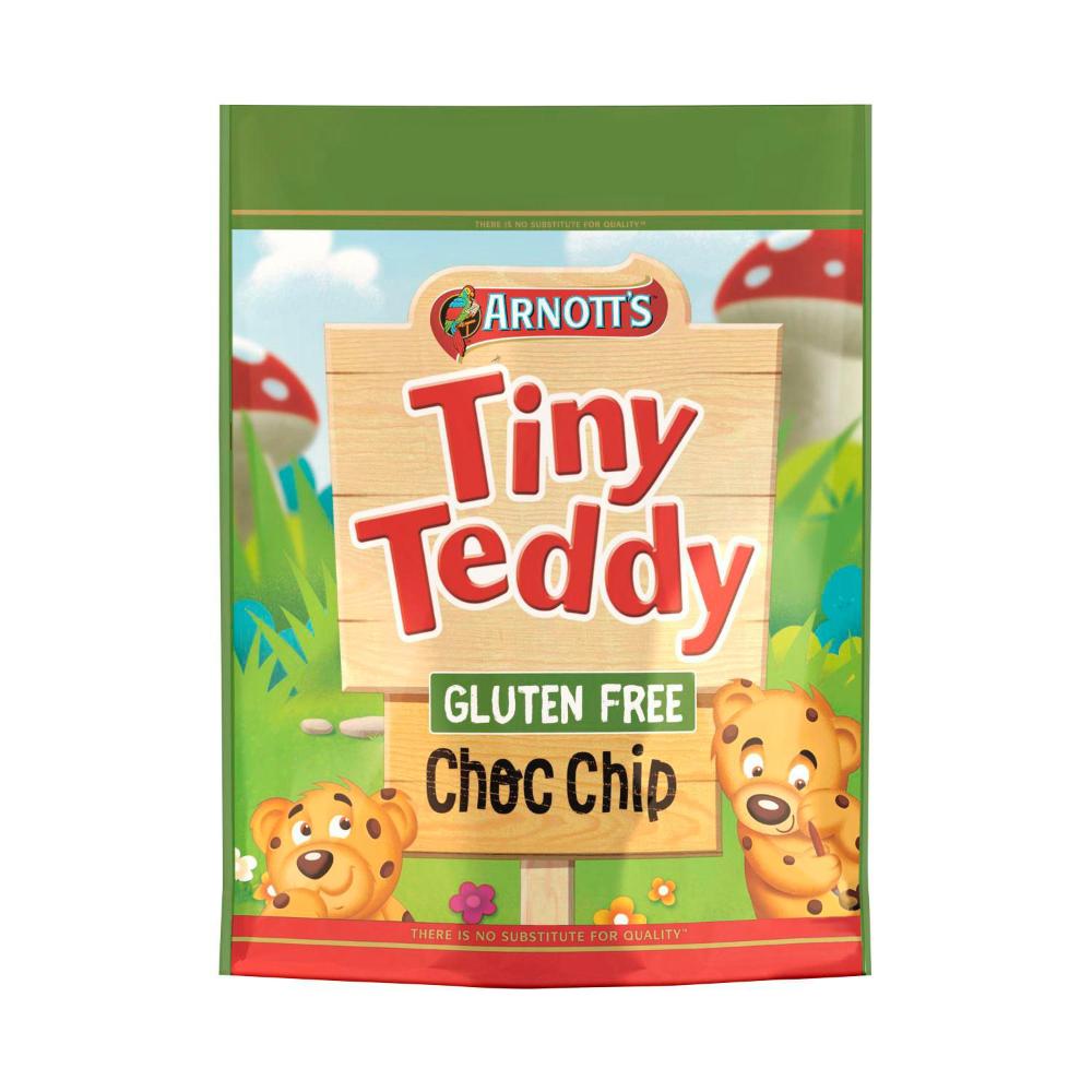 Arnott's Gluten Free Tiny Teddy Choc Chip Biscuits | 120g