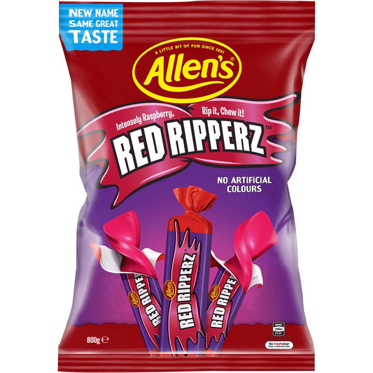 Allen's Red Ripperz Bulk Pack (Red Skins) | 800g