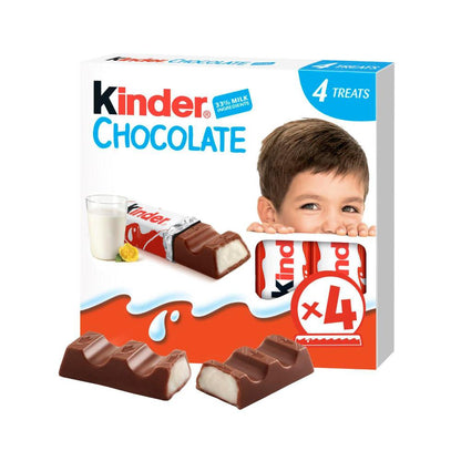 Kinder Chocolate Bars | 4 Pack | 50g