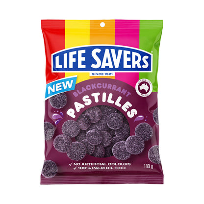 Life Savers Blackcurrant Pastilles | 180g