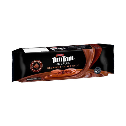 Arnotts Tim Tam Deluxe Decadent Triple Choc Biscuits | 175g