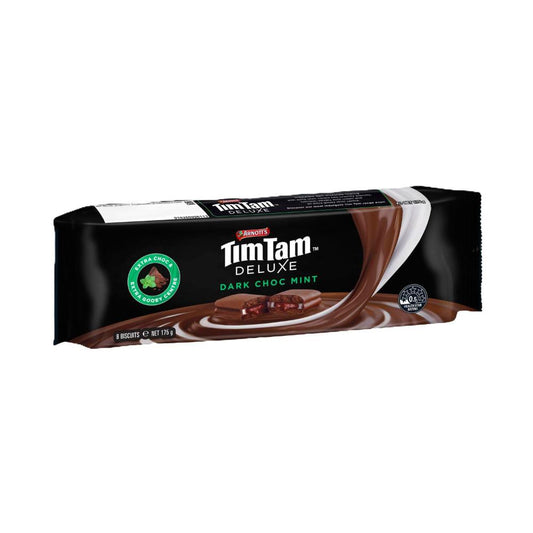 Arnotts Tim Tam Deluxe Dark Choc Mint Biscuits | 175g