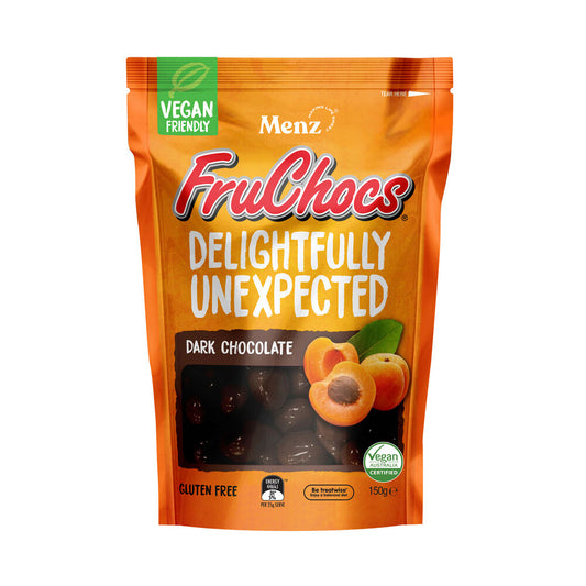 Menz VEGAN FruChocs with Dark Chocolate | 150g