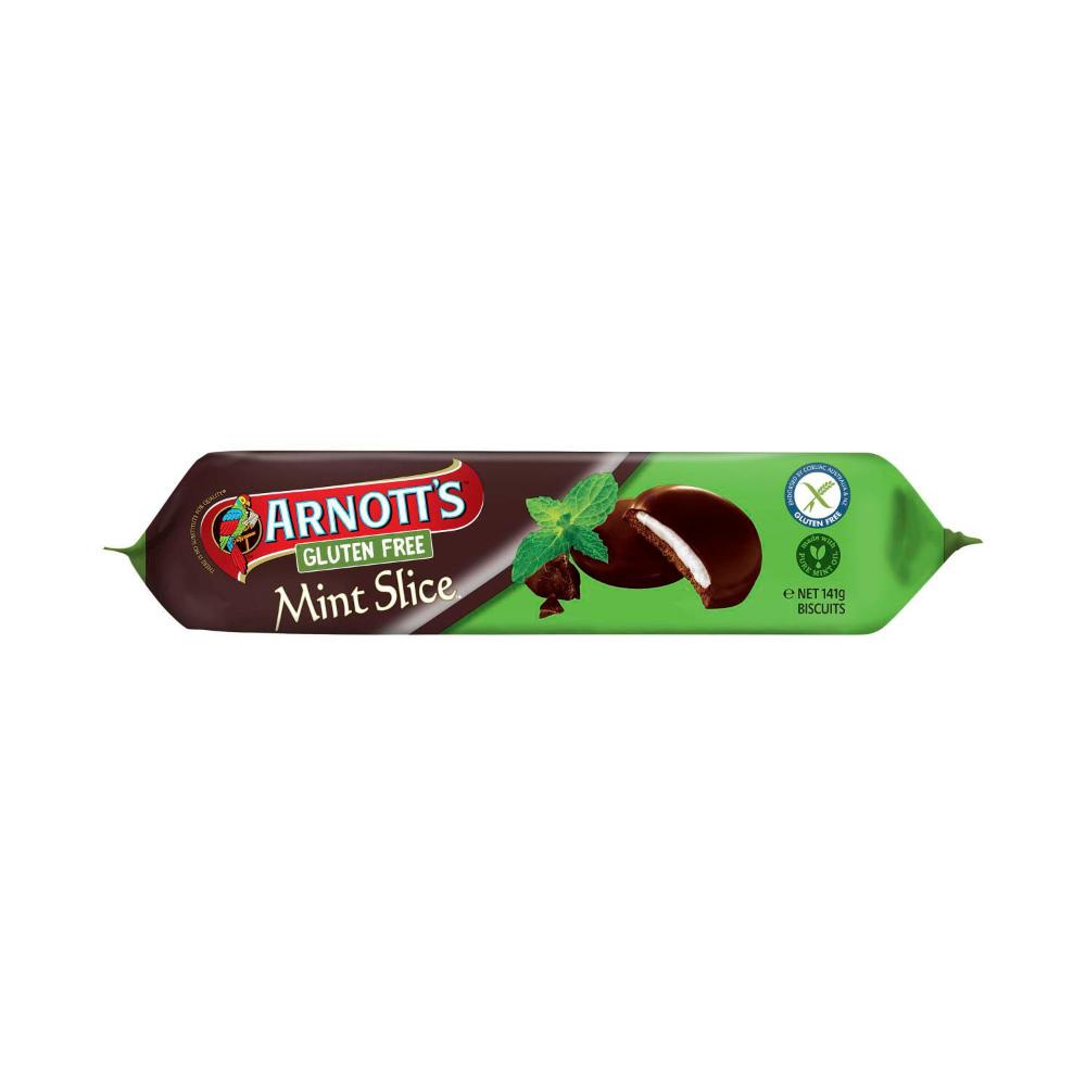 Arnott's Gluten Free Mint Slice Biscuits | 141g