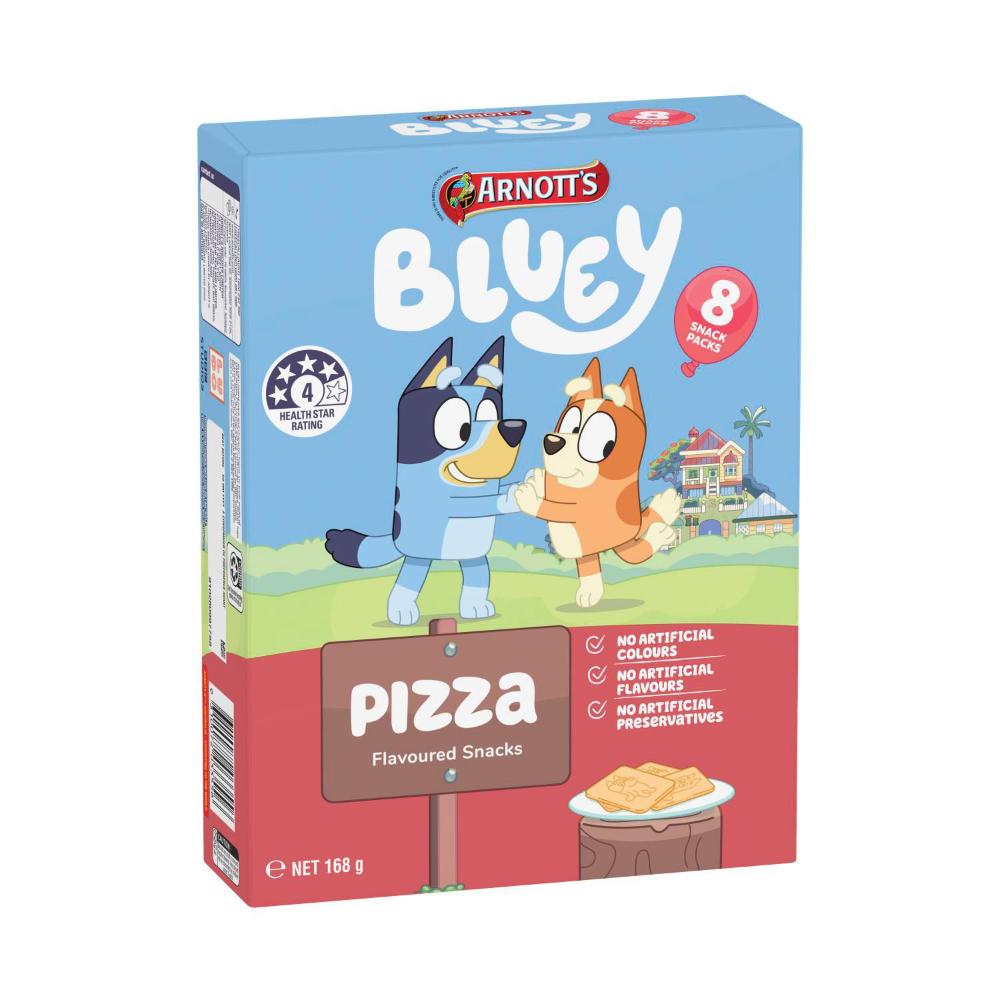 Arnott's Multipack Bluey Pizza Crackers | 168g
