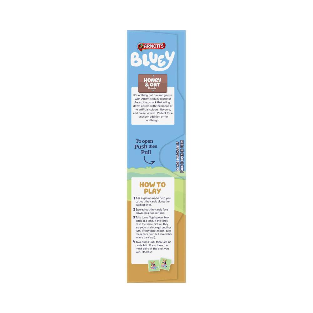 Arnott's Multipack Bluey Honey & Oat Biscuits | 168g