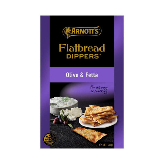 Arnott's Flatbread Dippers Olive & Fetta | 130g