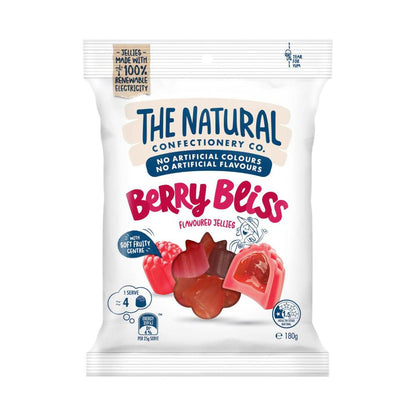 The Natural Confectionery Co. Berry Bliss Flavoured Jellies | 180g