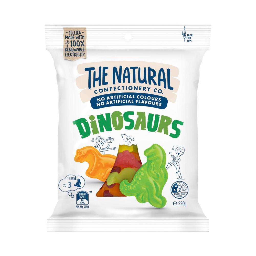 The Natural Confectionery Co. Dinosaurs Gummies | 220g