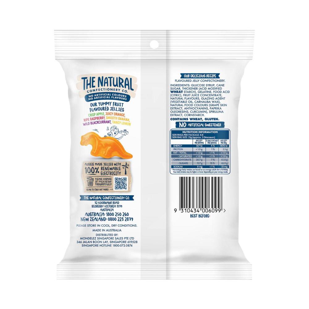 The Natural Confectionery Co. Dinosaurs Gummies | 220g