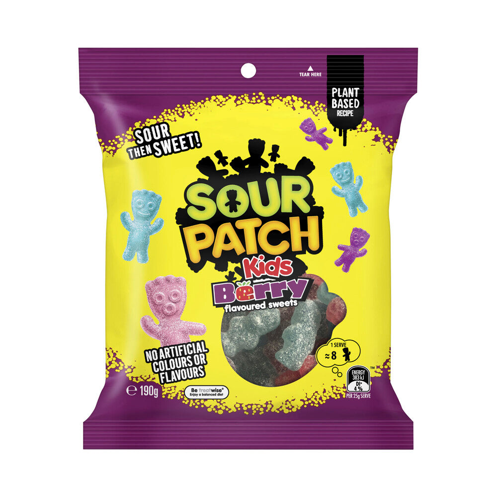 Sour Patch Kids Berry Flavoured Sweets | 190g
