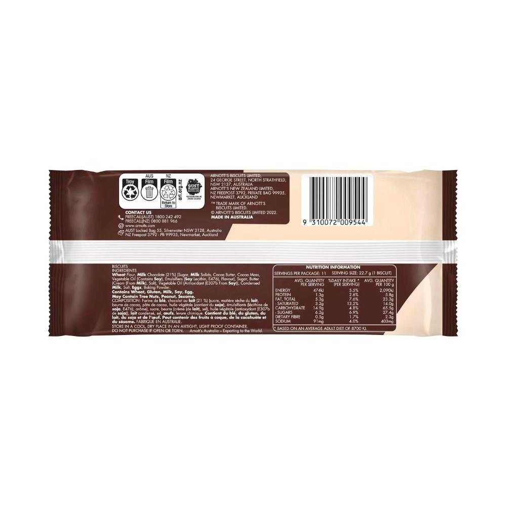 Arnott's Chocolate Scotch Finger Biscuits | 250g
