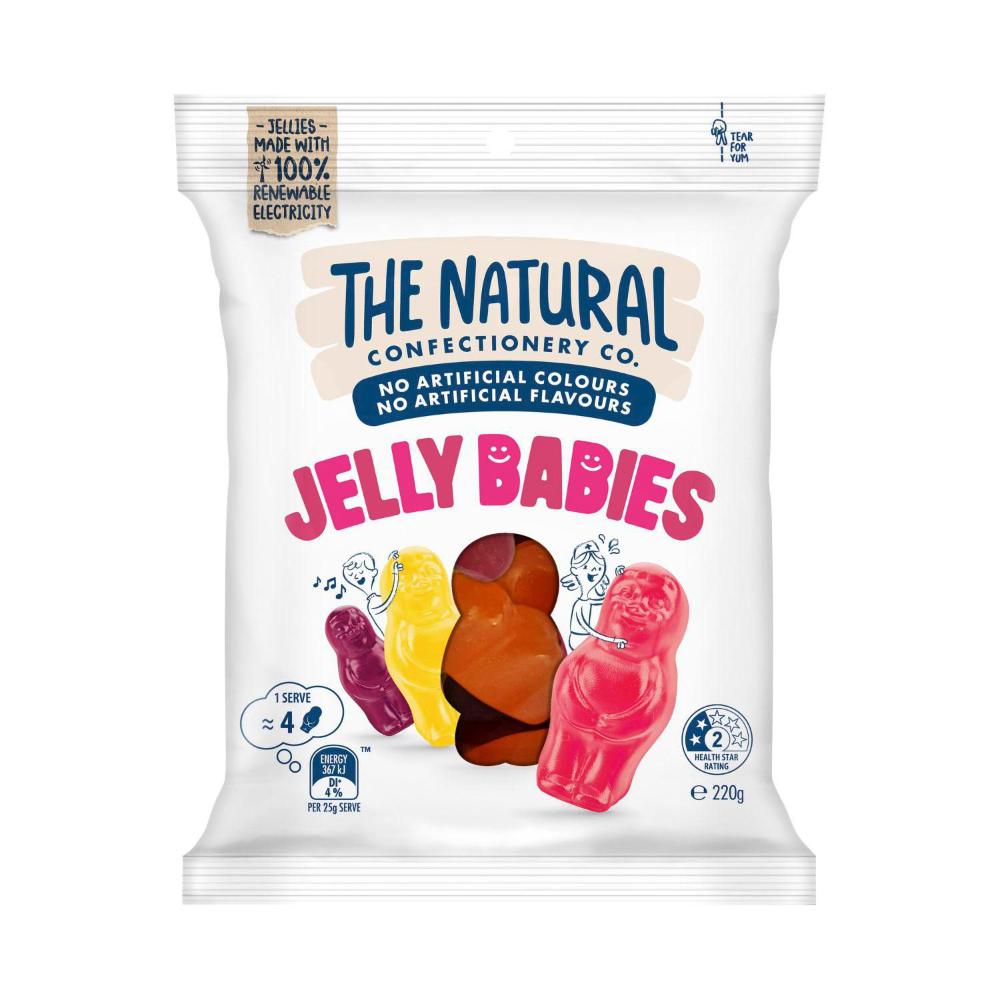 The Natural Confectionery Co. Jelly Babies Lollies | 220g