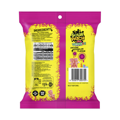 Sour Patch Kids Watermelon Flavoured Lollies | 190g
