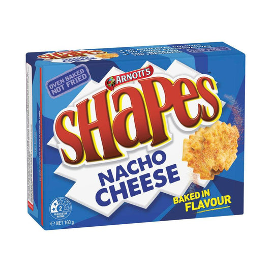 Arnott's Shapes Nacho Cheese | 160g
