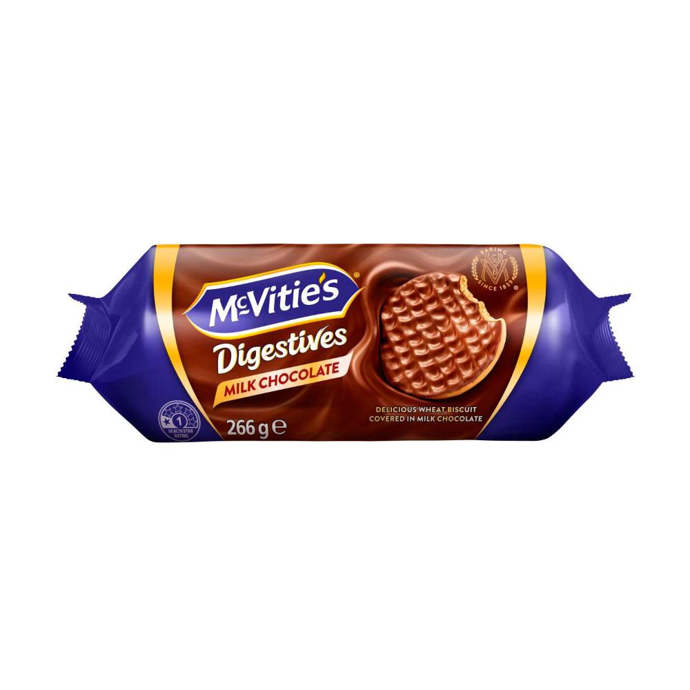 McVitie's Digestives Milk Chocolate Biscuits | 266g
