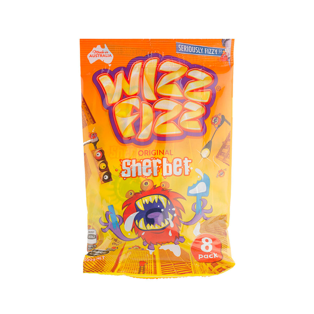 Fyna Wizz Fizz Original Sherbet 8 Pack | 100g