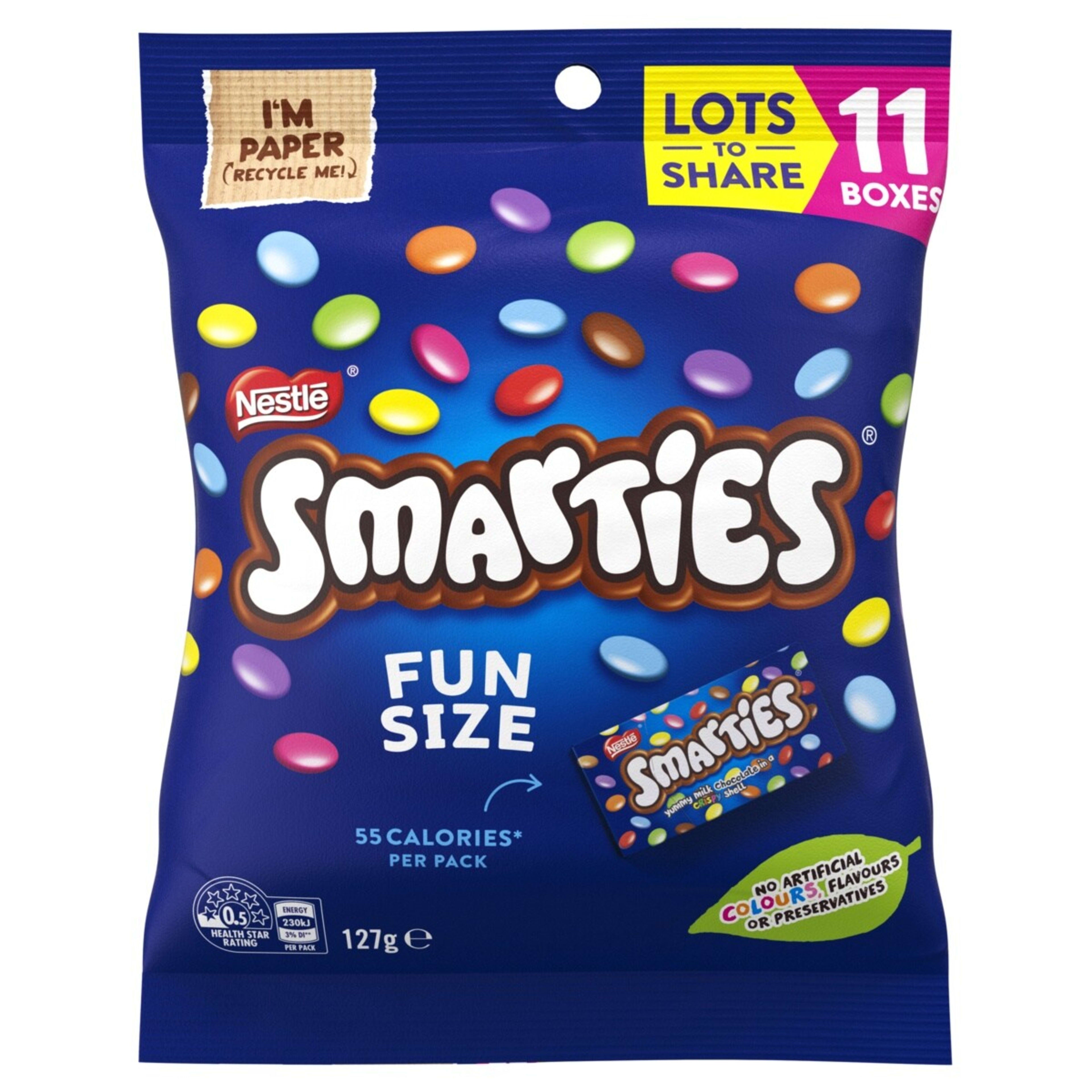 Nestle Chocolate Smarties | Milk Chocolate With Crispy Candy Shell | 1 ...