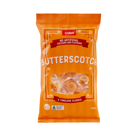 Coles Butterscotch Candies | 225g