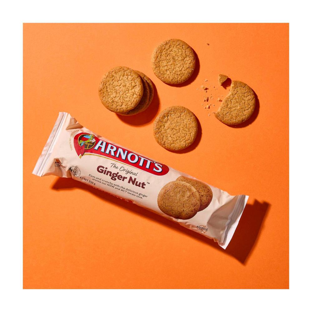 Arnott's Ginger Nut Biscuits | 250g