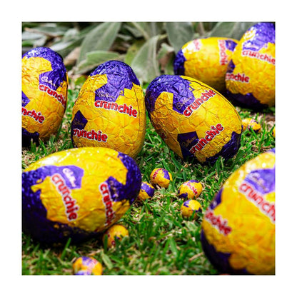 Cadbury Crunchie Mini Eggs Bag | Honeycomb Chocolate Easter Eggs | 110g