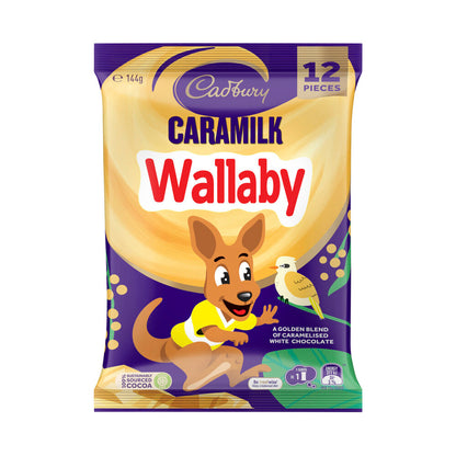 Cadbury Caramilk Wallaby Chocolate Bag 12 Pack | 144g