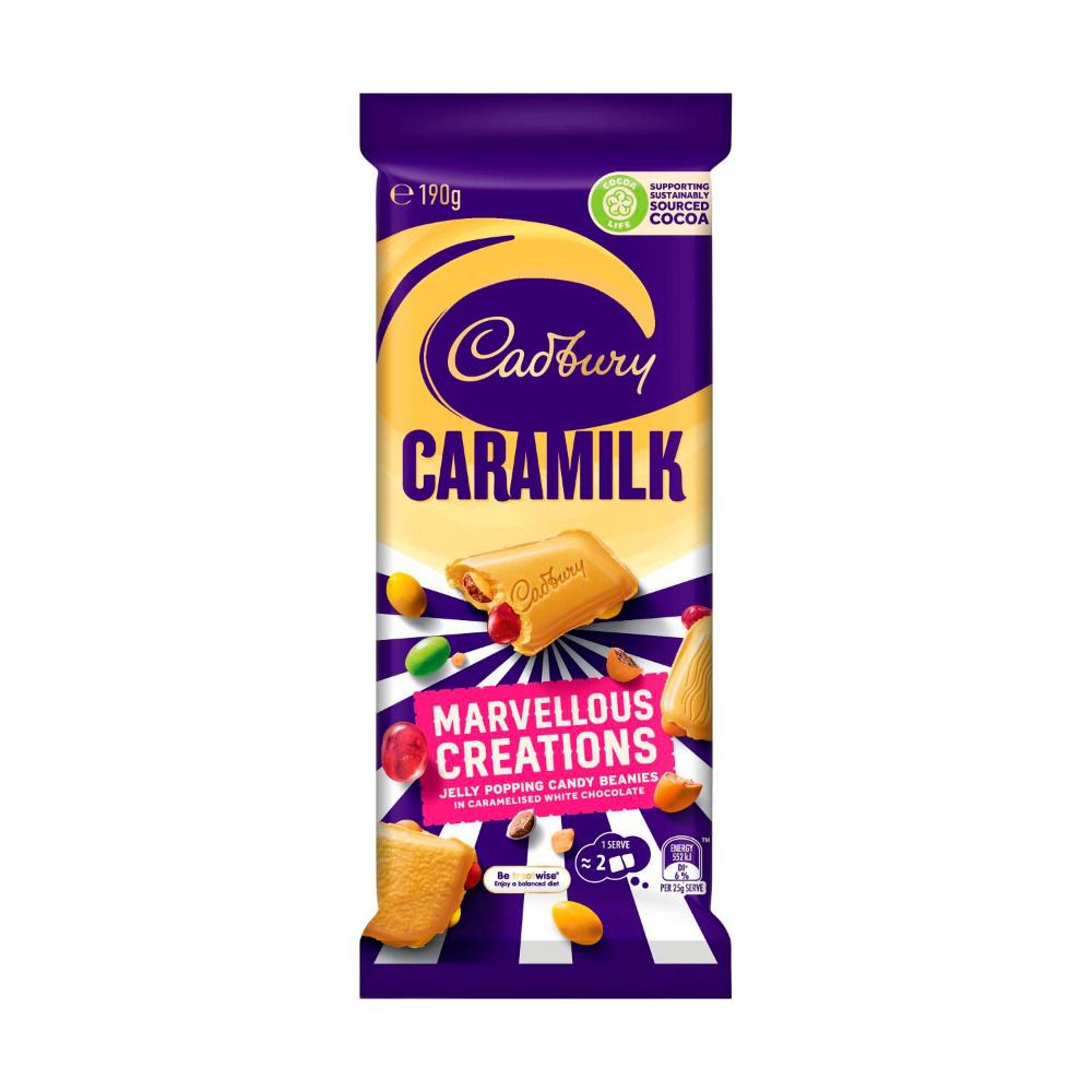 Cadbury Caramilk Marvellous Creations Chocolate Block | 190g