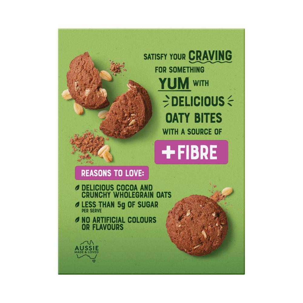Arnott's Snack Right Oaty Bites Biscuits Cocoa & Oat | 150g
