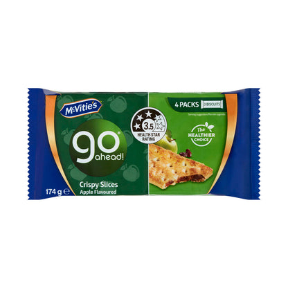 McVitie's Go Ahead Apple Biscuits – 4 Pack | 174g