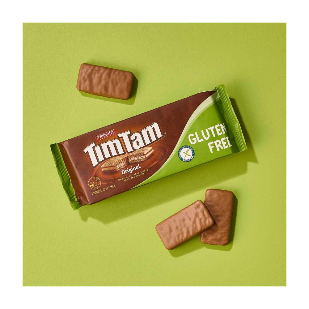 Gluten Free Tim Tams | Arnott's Tim Tam Gluten Free Original Biscuits | 150g