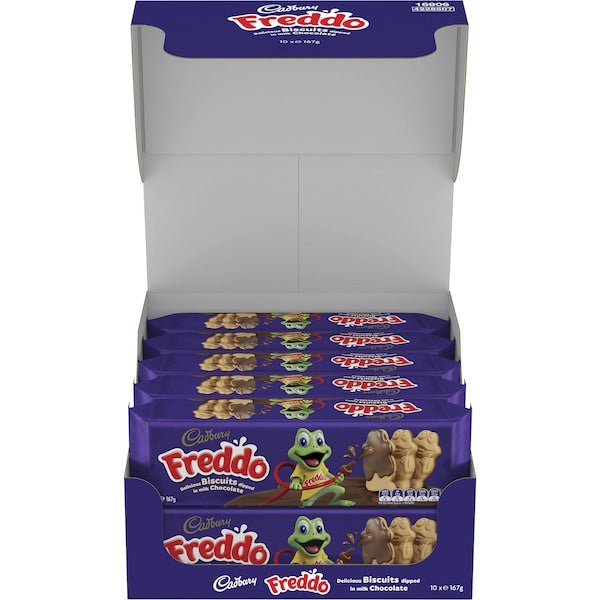 Cadbury Freddo Milk Chocolate Dipped Biscuits | 167g