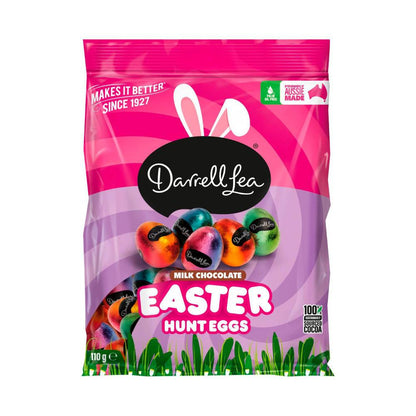 Darrell Lea Milk Chocolate Easter Hunt Eggs | Foiled Hunting Eggs | 110g