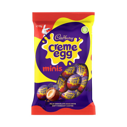 Cadbury Creme Egg Minis Chocolate Easter Bag | Mini Creme Eggs Bag | 110g