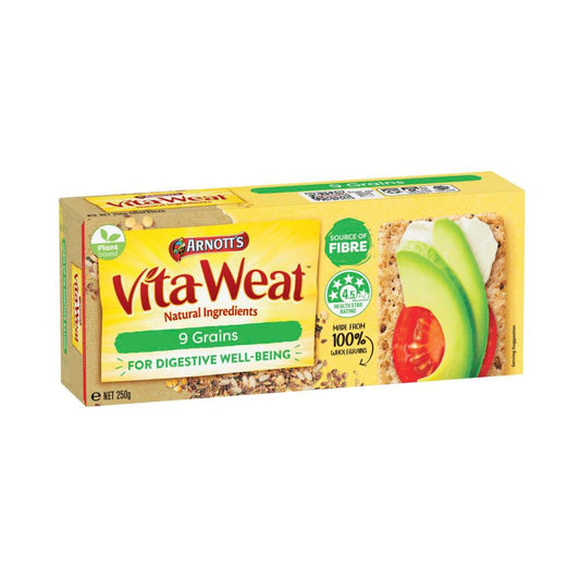 Arnott's Vita-Weat 9 Grains Multigrain Crispbread Crackers | 250g