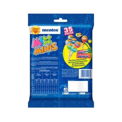 Chupa Chups Mix Of Mini's – Lollipops & Chewy Candy Share Pack | 290g