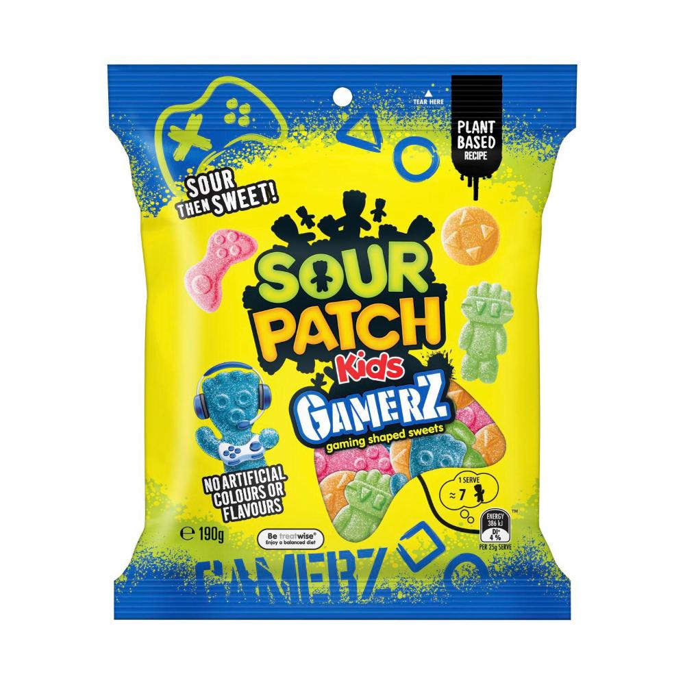 Sour Patch Kids Gamerz | Gaming Themed Candy for Gamers (190g)