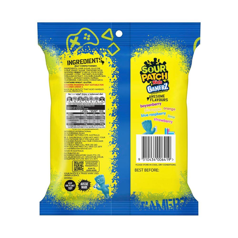 Sour Patch Kids Gamerz | Gaming Themed Candy for Gamers (190g)