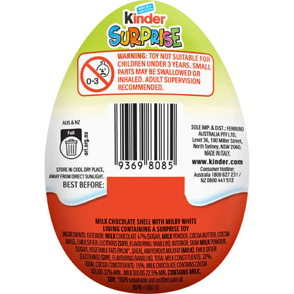 Paw Patrol Kinder Surprise Egg | Paw Patrol Toy Included | 20g