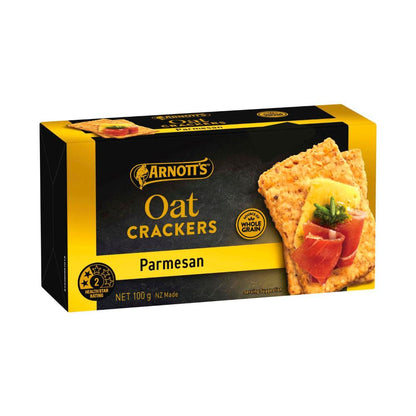 Arnott's Gold Label Oat Crackers Parmesan | 100g