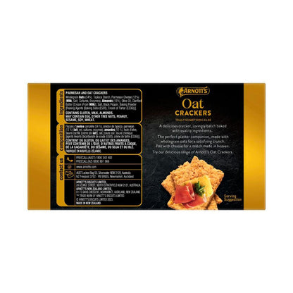 Arnott's Gold Label Oat Crackers Parmesan | 100g